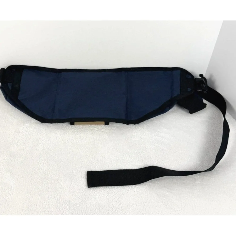 FLW Outdoors Gear Fly Fishing Tackle Fanny Pack Waist Bag  Blue Tan Fish